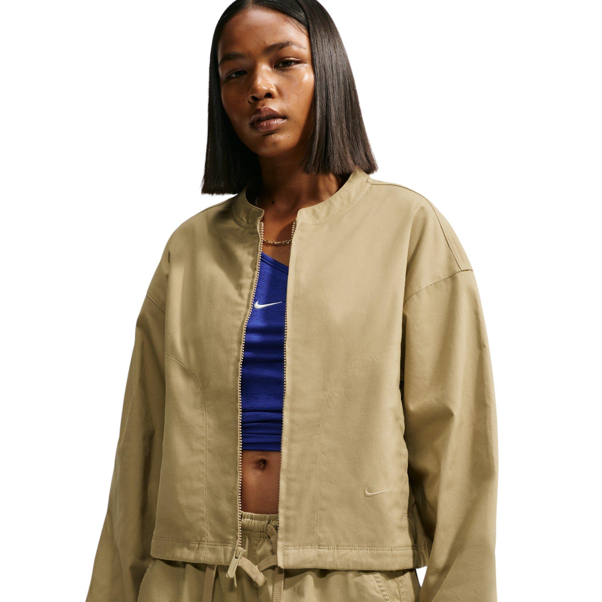 Nike Women's Sportswear Oversized Street Utility Jacket - Beige - BEIGE